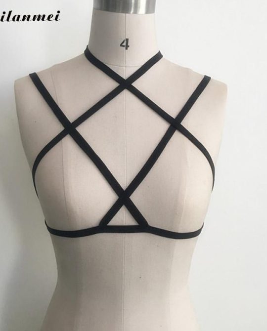 Nylon Underbust Garter Harness