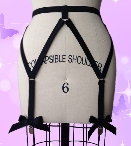 Harness Garter Stockings