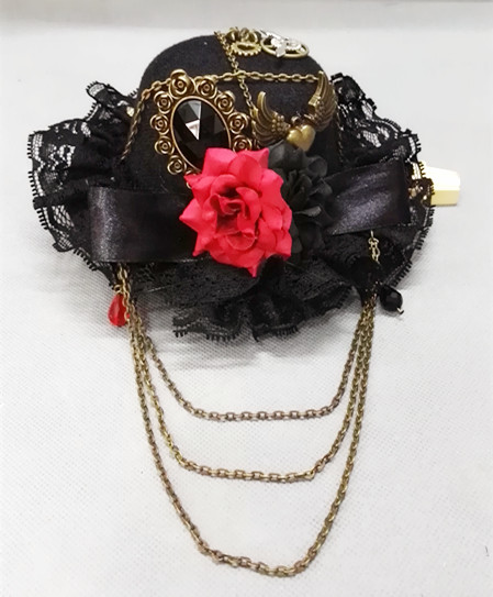 Victorian Vintage Mini Top Hat