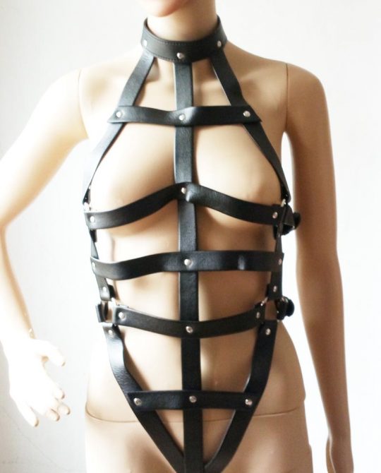 Sexy Strap Grid Body Harness