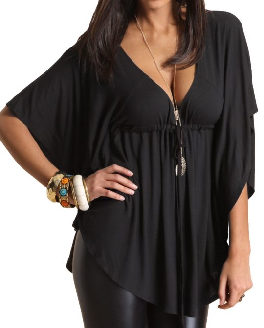 Blusas Casual Blouse V-Neck