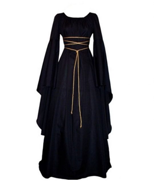 Medieval Renaissance Floor-Length Dress