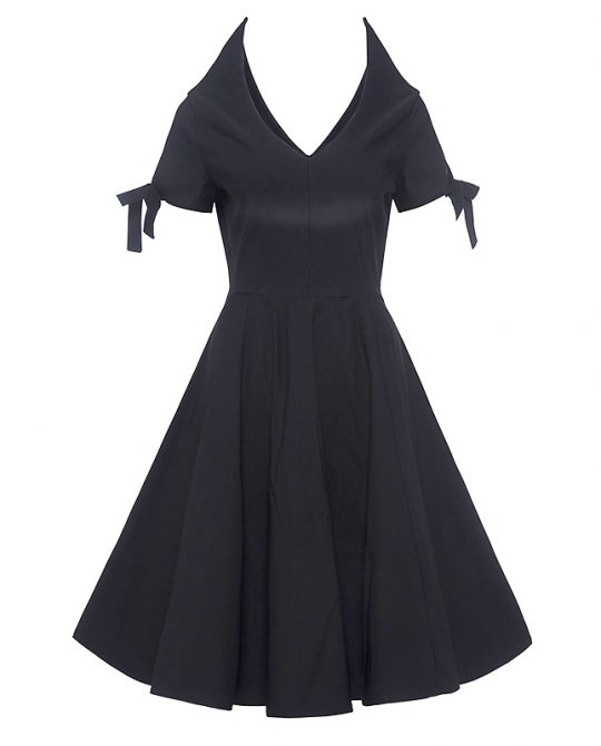 Gothic Short Sleeve Elegant Sexy Dress