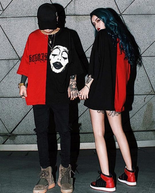 Harajuku Couple Lover T-Shirt