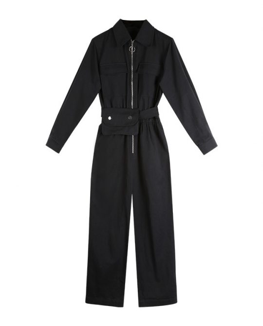 Gothic Safari Long Sleeve Jumpsuit