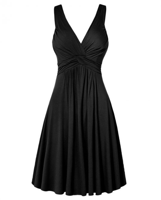 Sling Summer Pleated Formal Dress