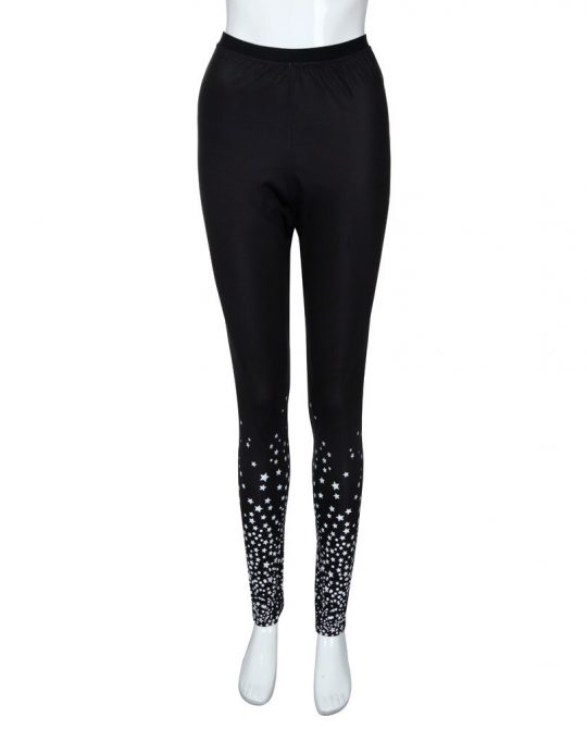 Star Print Casual Leggings