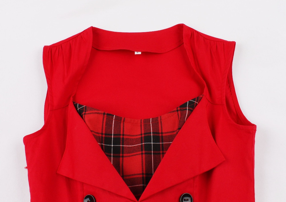 Retro Robe Summer Dress - Image 3