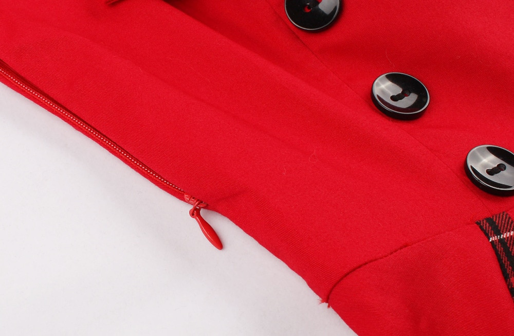 Retro Robe Summer Dress - Image 4