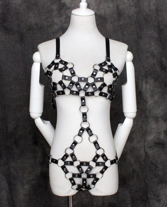 Adjustable BDSM Bondage Suit
