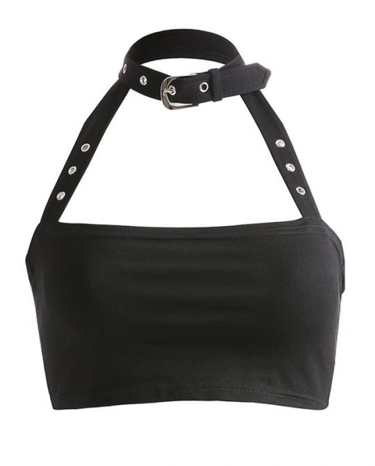 Gothic Hip Tube Punk Top