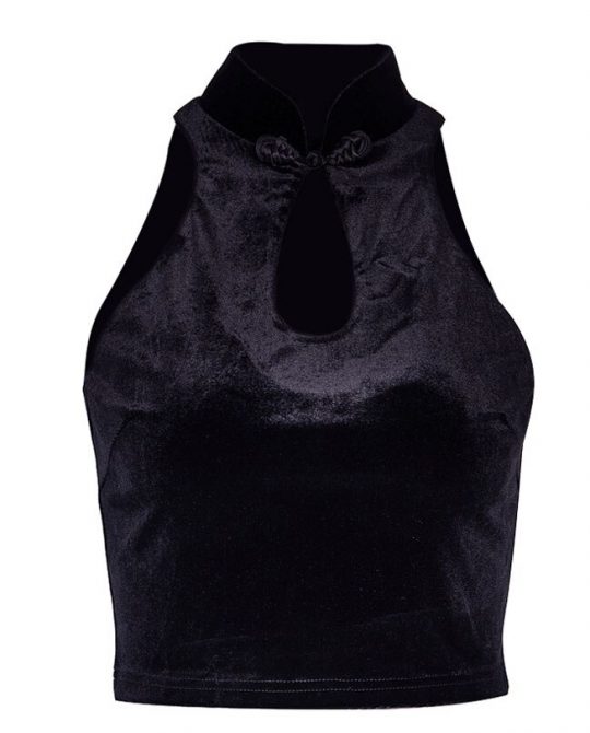 Gothic Cheongsam Tank Top