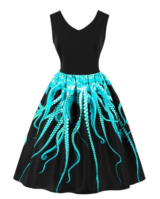 Gothic Electric Style Party Dress
