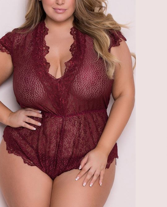Lounge Romper Lace Dream V-Neck Lingerie
