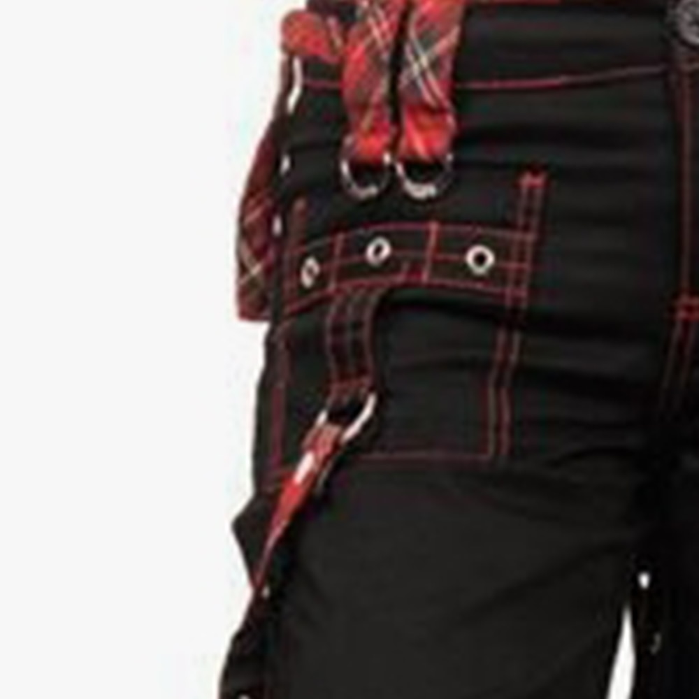 Gothic High Waist Cargo Pants - Image 5