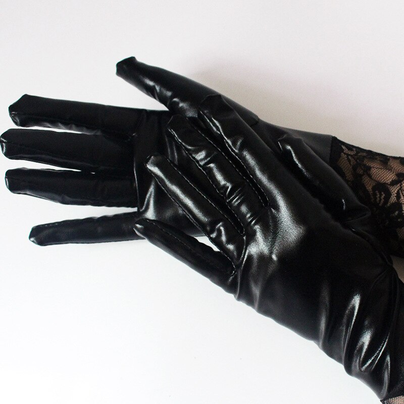 Lace Faux Long Gloves - Image 5