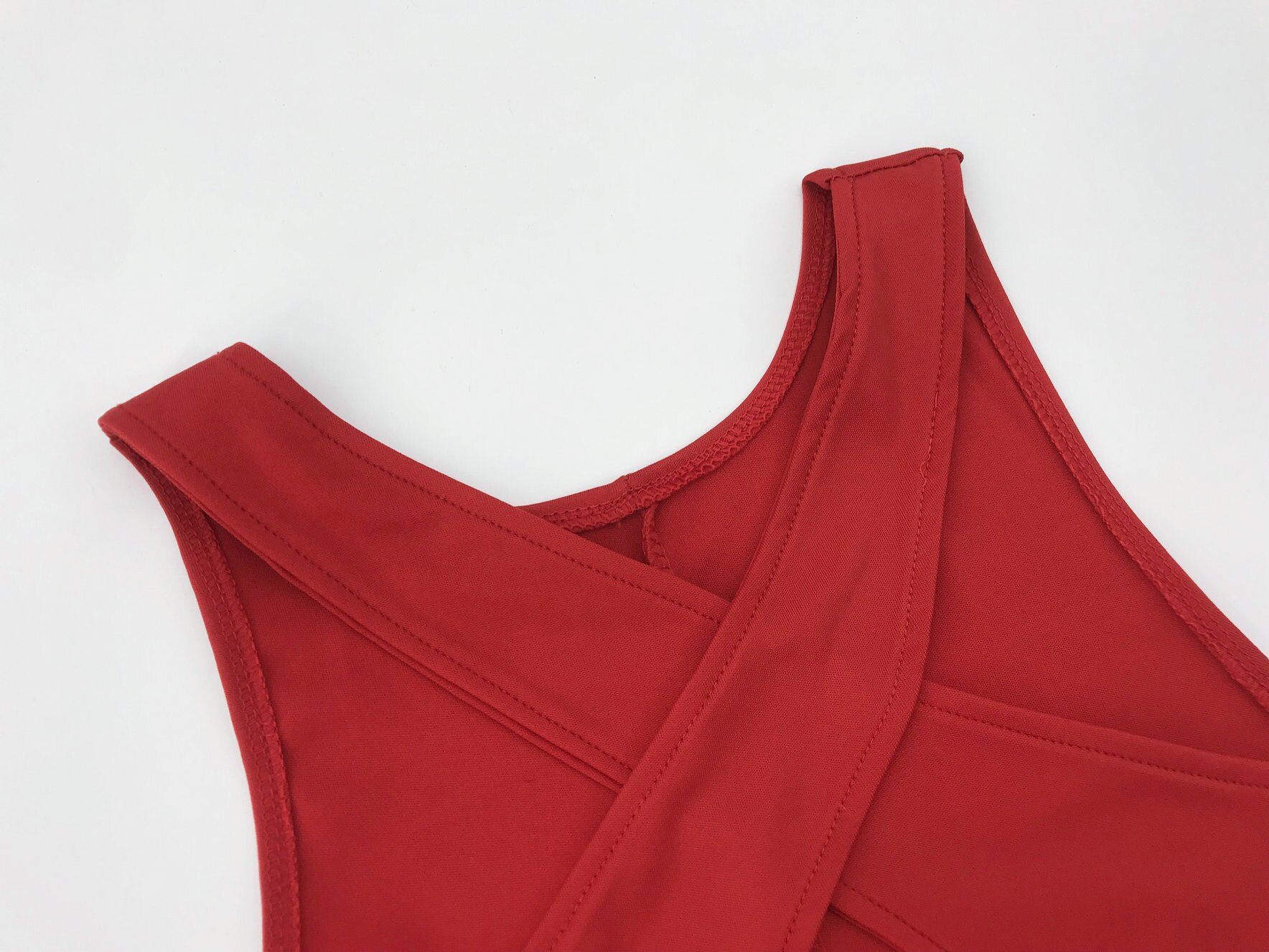 Summer Cross Sleeveless Hip Party Dress - Image 5