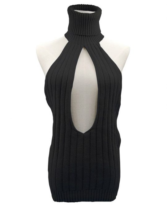 Gothic Backless Killer Sweater