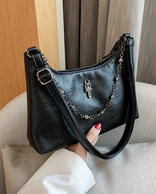 French Gothic Style Chain Handbag