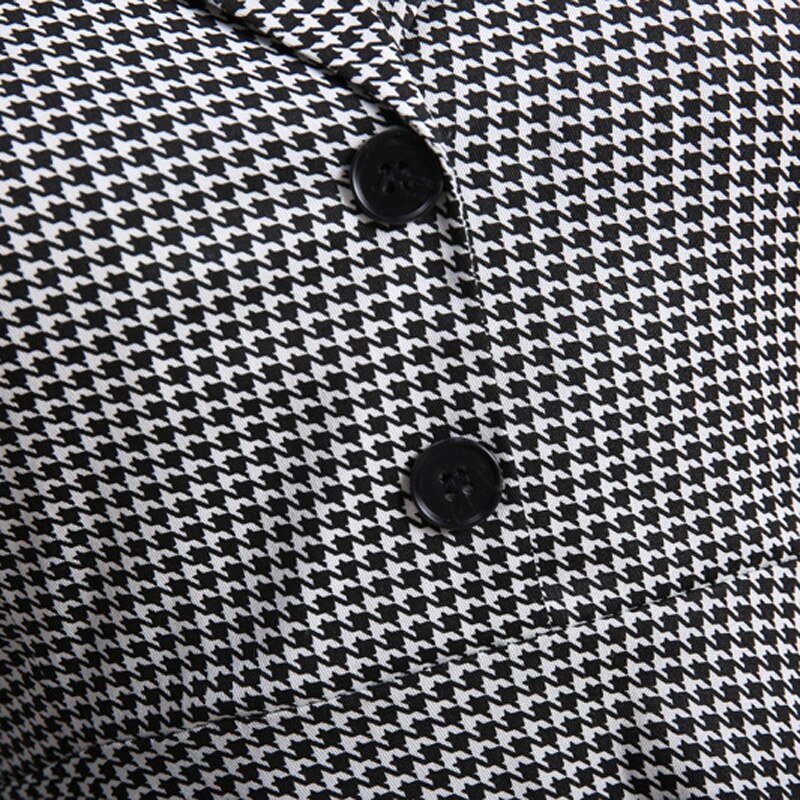 Notched Collar Button Up Autumn Dress - Image 3