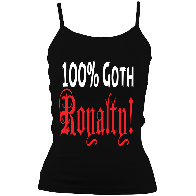 100% Goth Royalty Tank Top