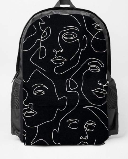 Faces All-Over Backpack