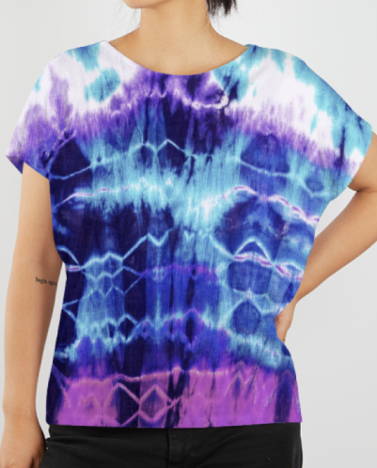 Wavy Loose Summer Top