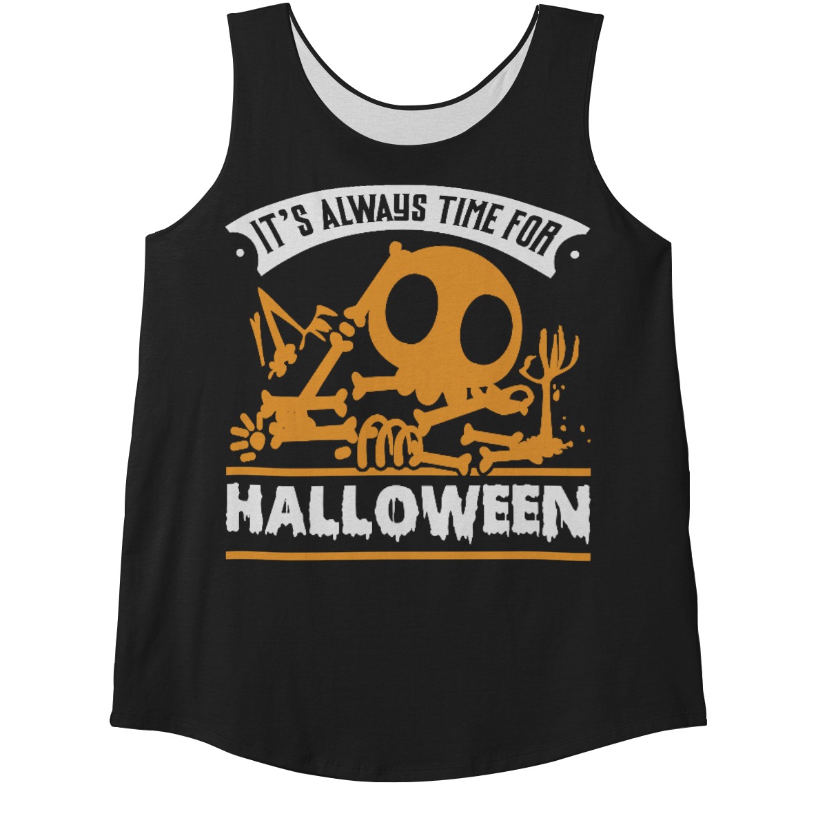 It's Always Time For Halloween Vest Top - Image 3