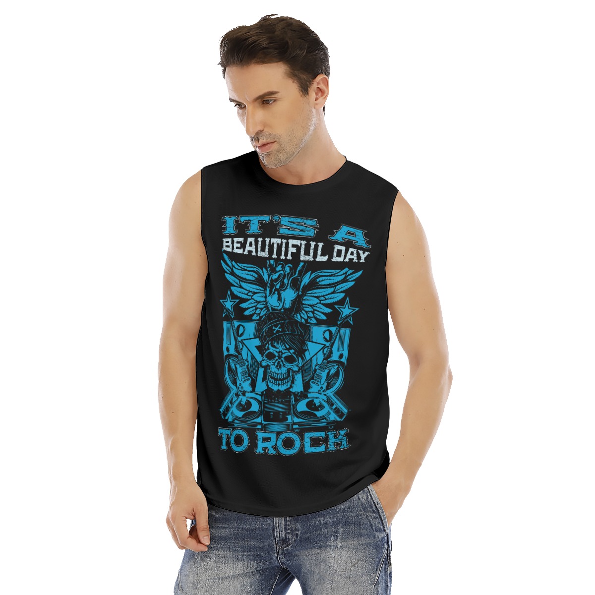 It's A Beautiful Day To Rock Tank Top