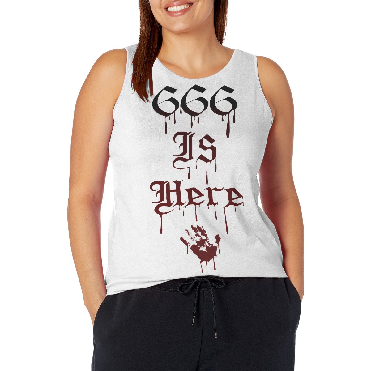 666 Is Here Vest Top