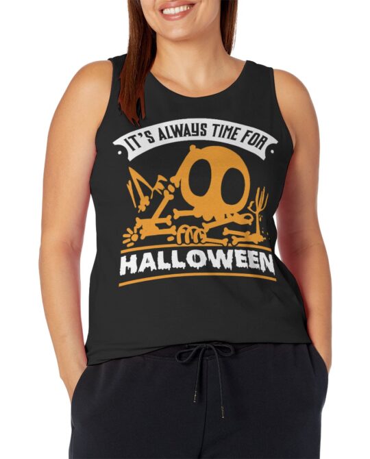 It's Always Time For Halloween Vest Top