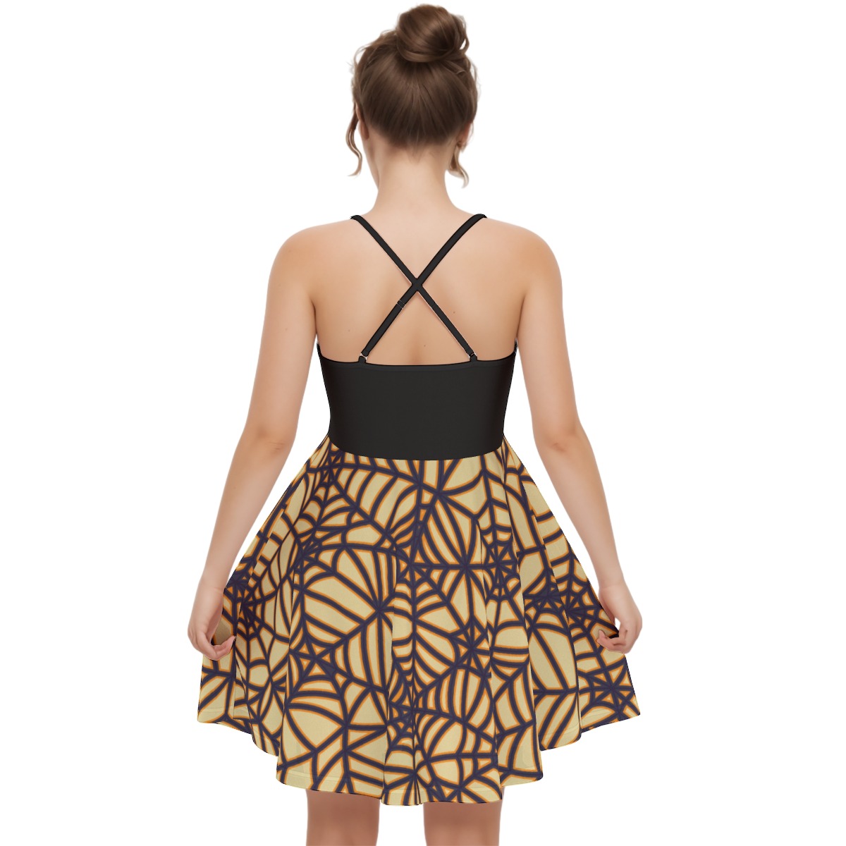 Web Cross Cami Dress - Image 5