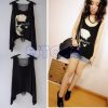 Gothic Skull Backless T-Shirt - Image 5