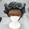 Witch Vamp Gothic Horn Headband - Image 2