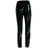Black Faux Leather Gothic Punk Pants - Image 3