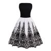 Gothic 1950s Summer Retro Dress - Image 2