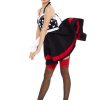 Summer Polka Black Goth Dress - Image 5