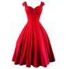 Sleeveless Mid-Calf Long Gothic Dress - Image 2