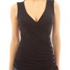 Gothic Lace Up Ruched Tank Top - Image 2