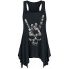 Summer 3D Devil Salaute Skull T-shirt