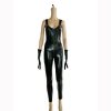 Sexy Latex Crotchless Catsuit Jumpsuit - Image 4
