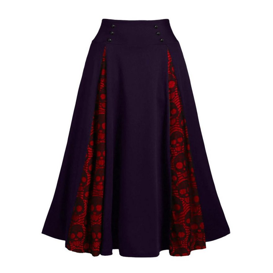 Gothic Pleated Spring Skirt – Gothic Honey