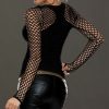 Gothic Fishnet Slim Rock Top - Image 4