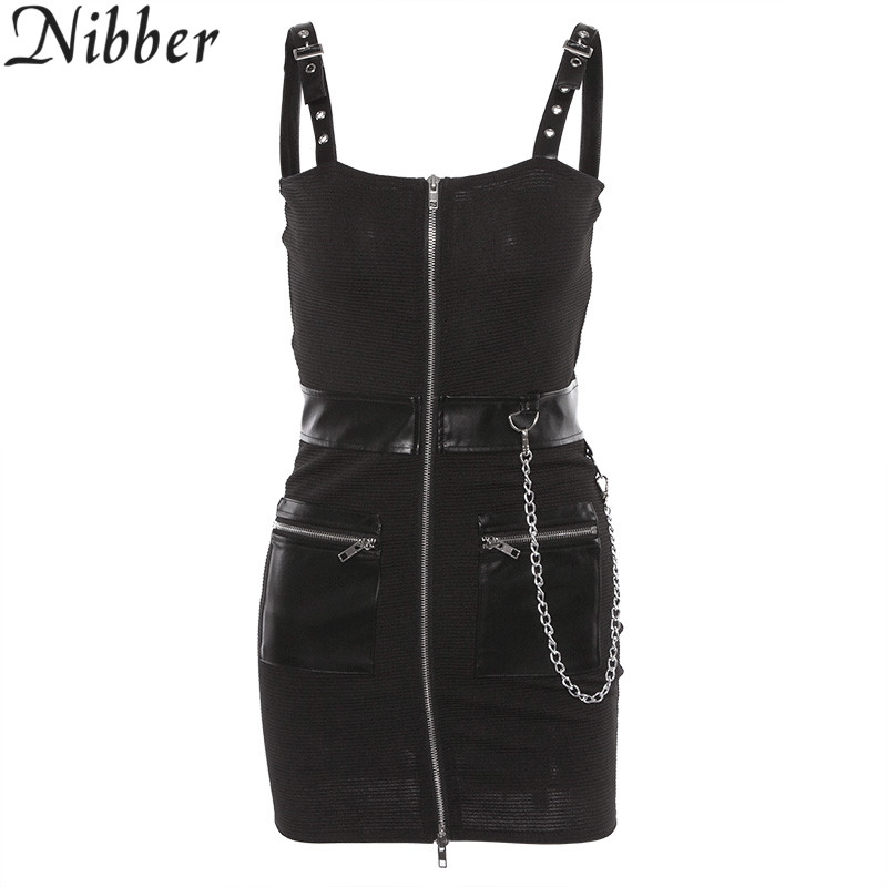 Sexy Sleeveless Rebel Dress – Gothic Honey