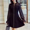 Gothic Vintage Elegant Office Dress - Image 3