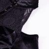 Gothic Halter Velvet Dress - Image 3