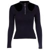 Gothic Cross Zipper Hollow Punk Top - Image 2