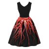 Gothic Electric Style Party Dress - Image 2