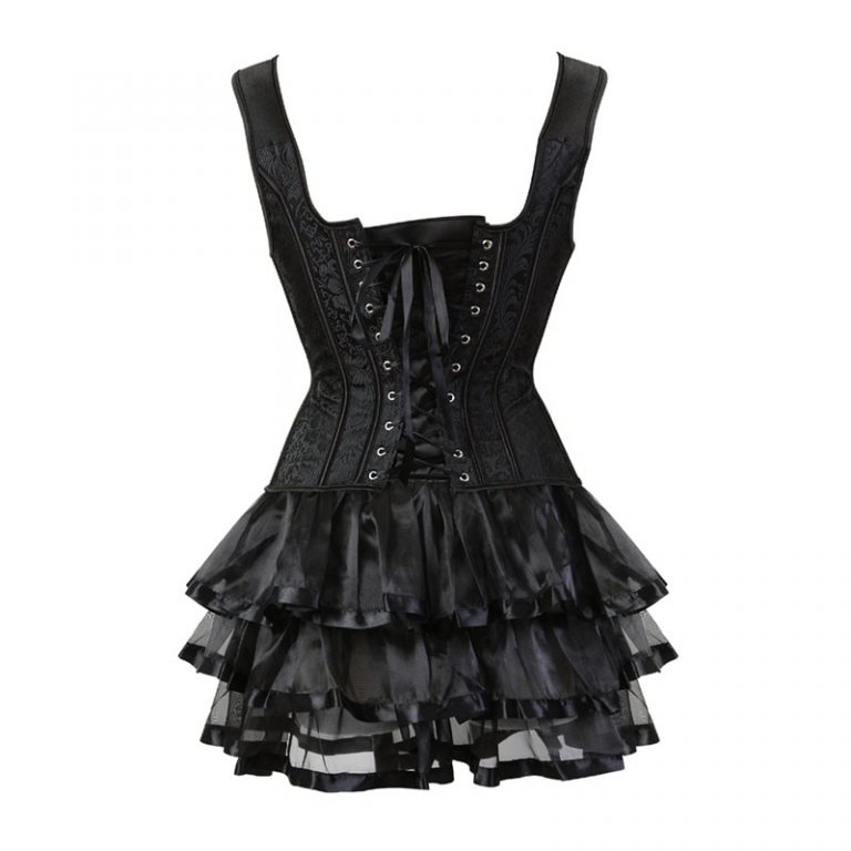 Gothic Clubwear Burlesque Corset Dress – Gothic Honey