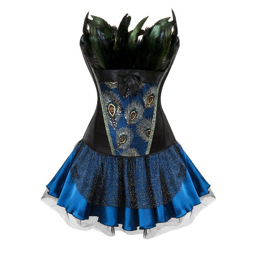Hot Burlesque Gothic Steampunk Corset Dress – Gothic Honey
